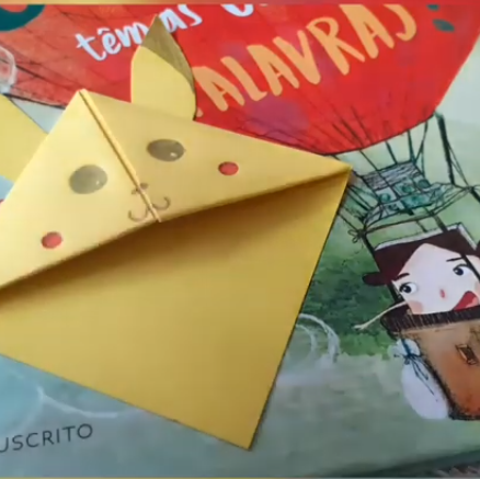 O meu marcador de&nbsp;livros!