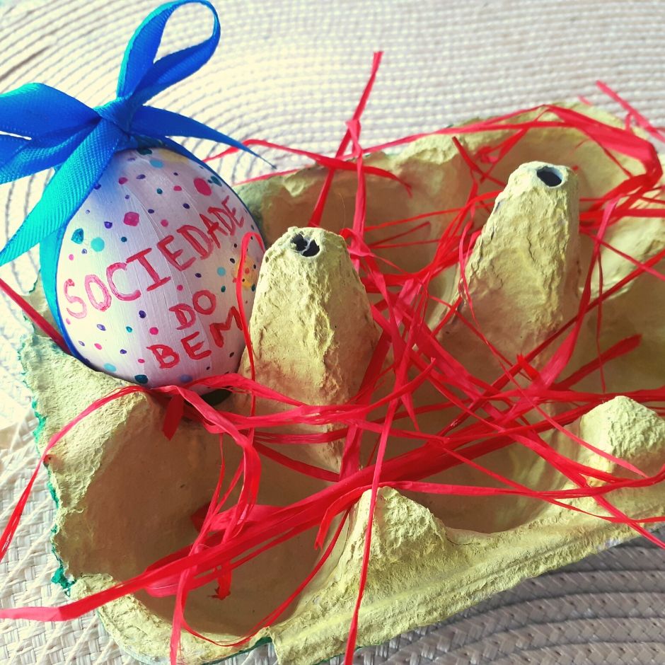 Vamos fazer um ovo da&nbsp;Páscoa!