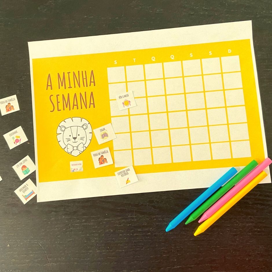 Mapa: A minha&nbsp;semana