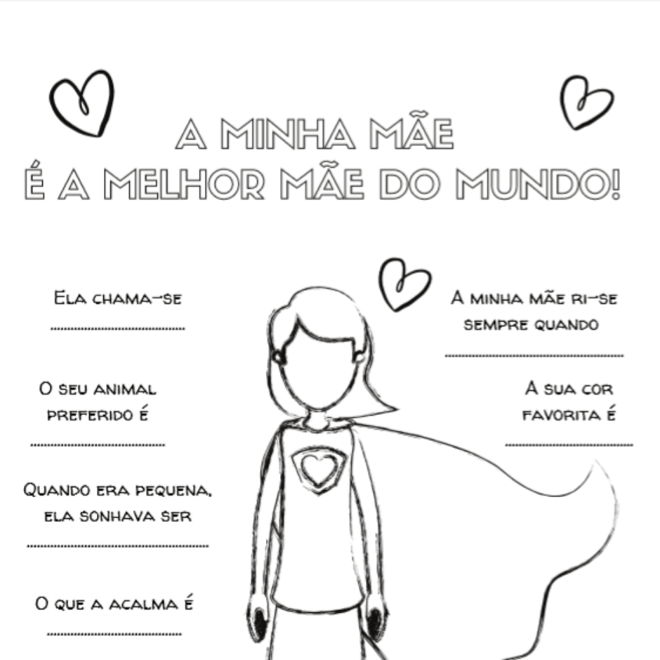 A minha mãe é a melhor mãe do&nbsp;mundo!