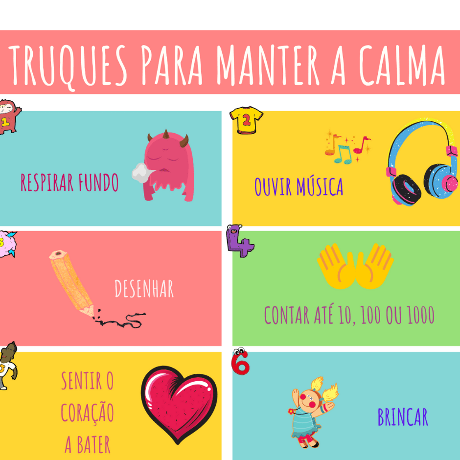 Truques para manter a&nbsp;calma